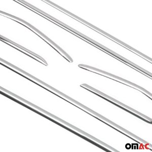 Ford Focus Window Trim - Omac - S.Steel - Gloss Silver - '12-'18